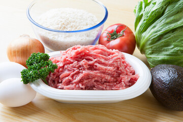 ロコモコの材料