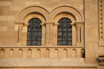 Fototapeta premium Façade de la Basilique Sainte-Marie-Madeleine de Vézelay
