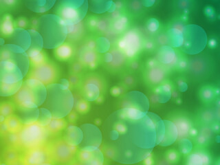 Fototapeta premium Green bokeh background