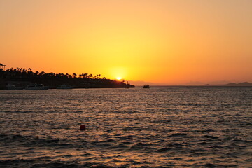 Naklejka premium sunset in Egypt