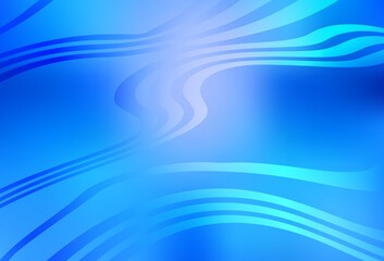 Light BLUE vector blurred background.