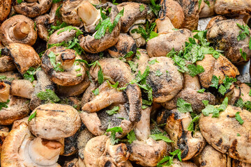 GRILLED MUSHROOMS