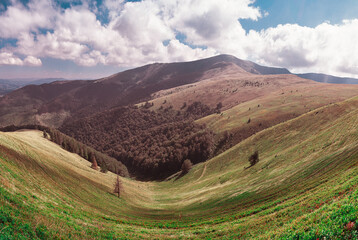 landscape in the mountains