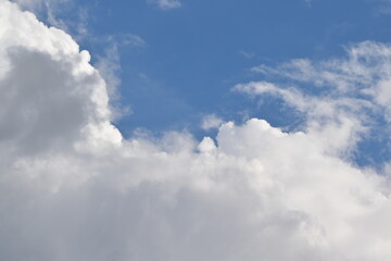 Fototapeta premium blue sky with clouds