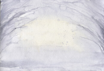 Obraz premium Watercolor winter landscape with fir forest the mountains. Christmas ans new year design. Snow and tree wedding and invitation card. Holiday mood