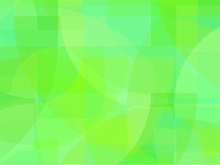 Beautiful of Colorful Art Green and Blue, Abstract Modern Shape. Image for Background or Wallpaper
