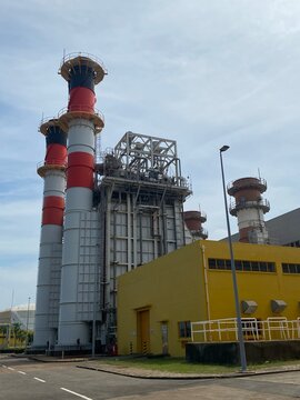 Companhia de Electricidade de Macau CEM Macau Electricity Power Plant Coloane Island Cotai Strip China Asia