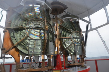 Phare de Gatteville Barfleur lentilles Fresnels