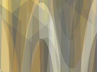 Beautiful of Colorful Art Blue, Grey, Yellow and Brown, Abstract Modern Shape. Image for Background or Wallpaper