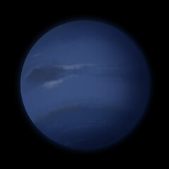 海王星のイラスト