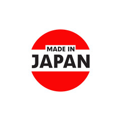 Made in Japan symbol logo design template