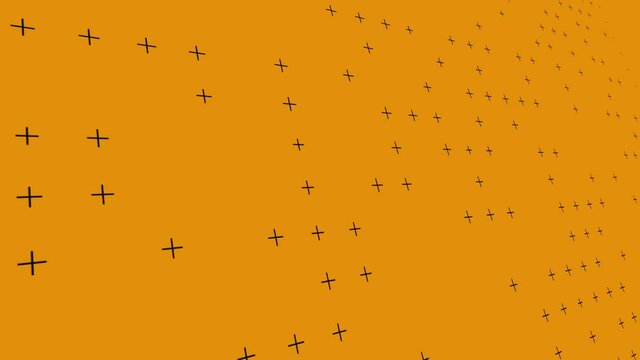 Looping Dynamic Background animation. Video animation of yellow background with dynamic geometric patterns