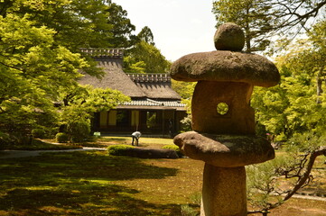 Exploring the beautiful temples and pagodas around Kyoto and Nara on Honshu Island, Japan