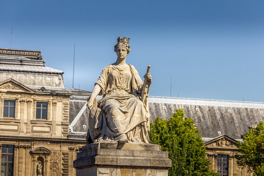Statue in the Place de la Concorde, Paris