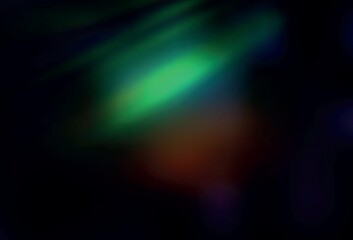 Dark Blue, Green vector blurred and colored pattern.