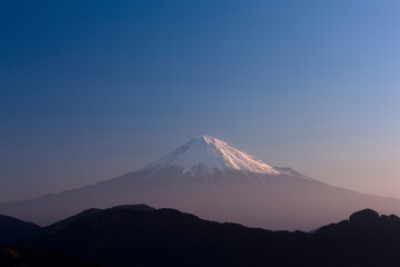 清水区吉原からの富士山