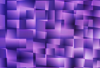 Light Purple vector backdrop with rhombus.