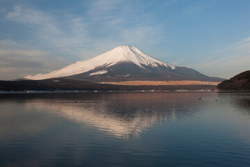 Fototapeta na wymiar 山中湖からの富士山