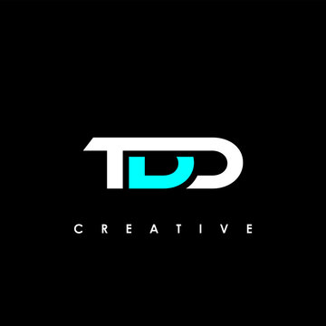 TDD Letter Initial Logo Design Template Vector Illustration	
