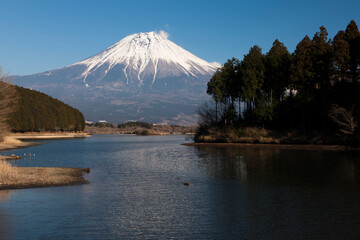田貫湖からの富士山