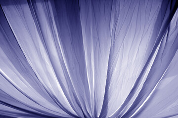 blue curtains texture.