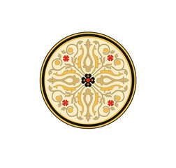 symbol in ancient arabesque style for decoration