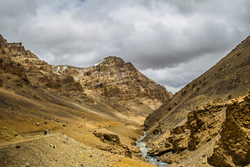 Various views of the Manali Leh Highway