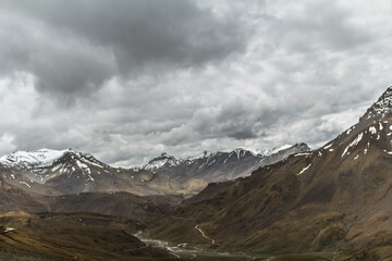 Various views of the Manali Leh Highway