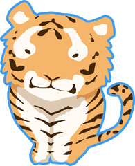 虎_アニメ風