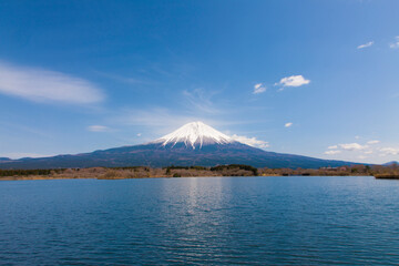 田貫湖からの富士山