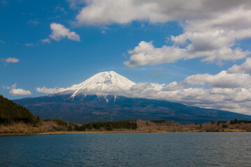 田貫湖からの富士山