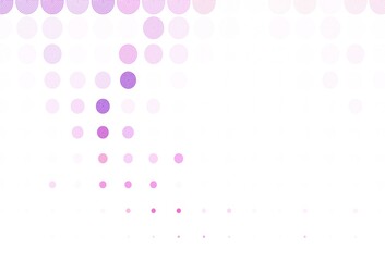 Light Pink, Yellow vector background with spots.