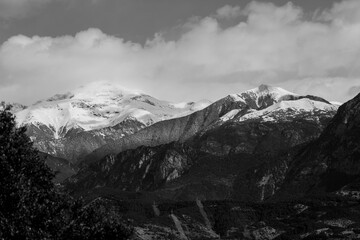 Winter in Ordesa and Monte Perdido National Park, Pyrenees, Spain