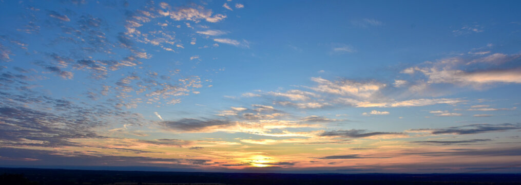beautiful sunset, ireland