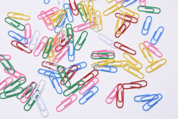 color paper clips