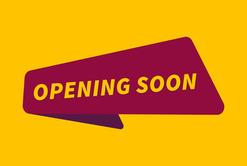 Opening Soon banner vector, Opening Soon image