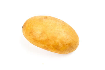 Potato isolated on white background.