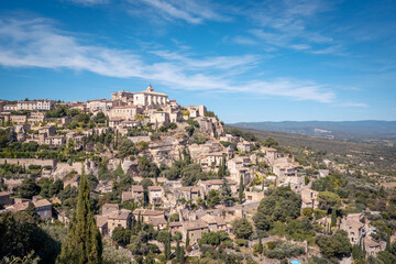 Obraz premium Bergdorf in Frankreich