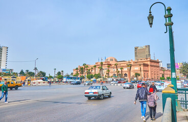 The center of Cairo, Egypt - obrazy, fototapety, plakaty