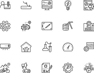 technology vector icon set such as: duty, circle, crime, mountain, phone, part, asean, seo, paint, outline, controller, tour, settings, architecture, travel, interface, biking, tweaks, conditioning