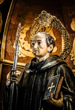 San Benito abad.
patron de Europa.
El Cerro de And&eacute;valo.
Huelva