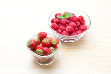 いちごとラズベリー