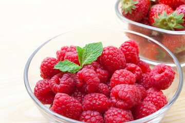 いちごとラズベリー