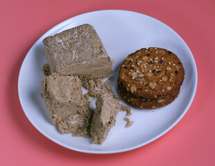 halva and cookie