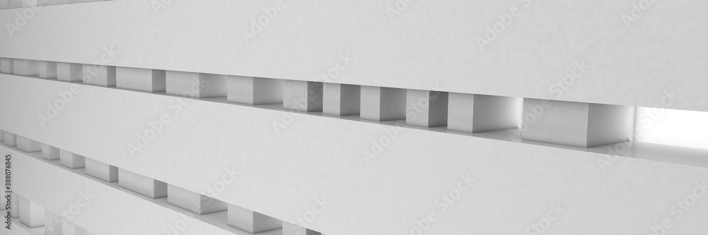 Poster abstract geometric texture. 3d render background