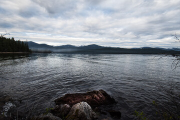 lake in the mountains