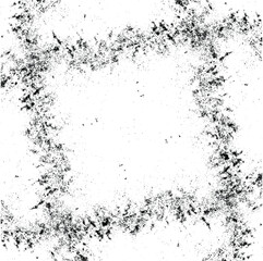 Obraz premium Rough black and white texture vector. Distressed overlay texture. Grunge background. Abstract textured effect. Vector Illustration. Black isolated on white background. EPS10
