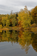 l'automne  aux mille étangs