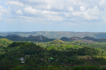Hiking on the Taal Volcano island and on the Chocolate Hills of Bohol in the Philippines