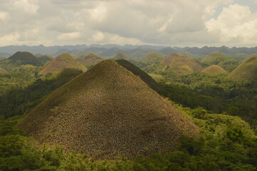 Hiking on the Taal Volcano island and on the Chocolate Hills of Bohol in the Philippines